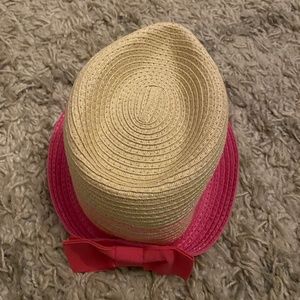 Infants girl hat pink